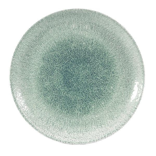 Тарелка мелкая 28,8см, без борта, цвет Raku Jade Green, Studio Prints
