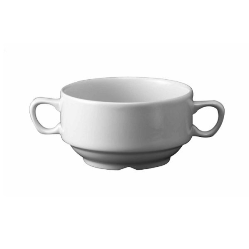 Чашка бульонная 400мл d11,5см, с ручками, WhiteWare