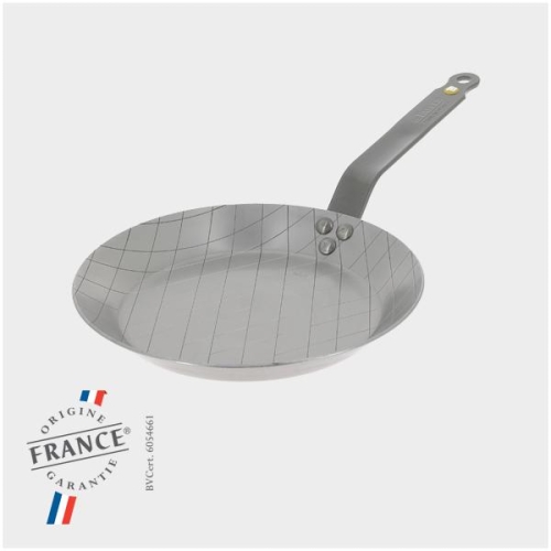 Сковорода для стейка d24см, белая сталь "Mineral B Element" Сковорода для стейка d24см, белая сталь "Mineral B Element"