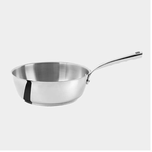 Сотейник конический 3,0л d24см h8см, серия "Milady", нерж.сталь Сотейник конический 3,0л d24см h8см, серия "Milady", нерж.сталь