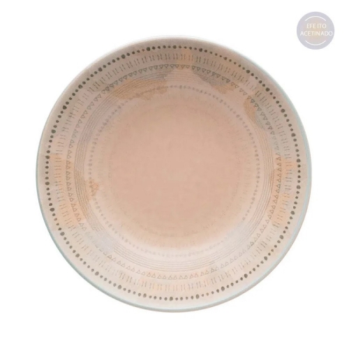 Тарелка глубокая 20см, серия UNNI, декор ANCESTRAL, керамика Тарелка глубокая 20см, серия UNNI, декор ANCESTRAL, керамика