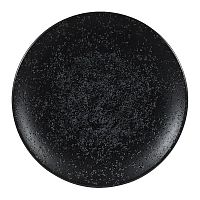 Тарелка мелкая 27см, без борта, Menu Shades, цвет Caldera Ash Black