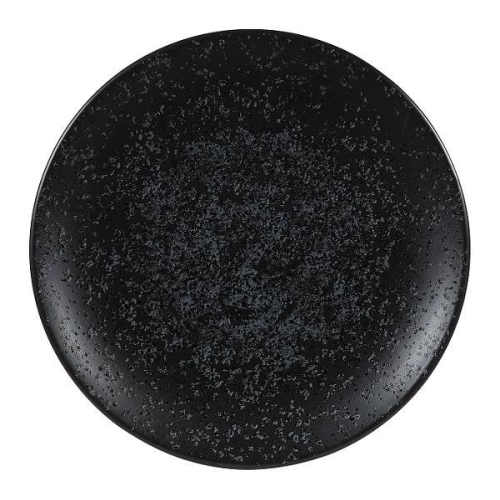 Тарелка мелкая 27см, без борта, Menu Shades, цвет Caldera Ash Black Тарелка мелкая 27см, без борта, Menu Shades, цвет Caldera Ash Black