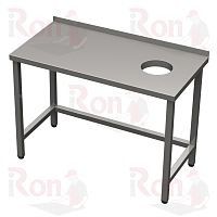 Стол СБО 900*700*850 отверстие справа