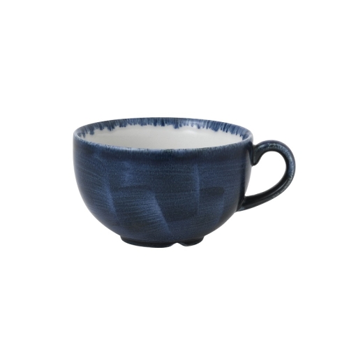 Чашка Cappuccino 340мл Stonecast Plume, цвет Ultramarine