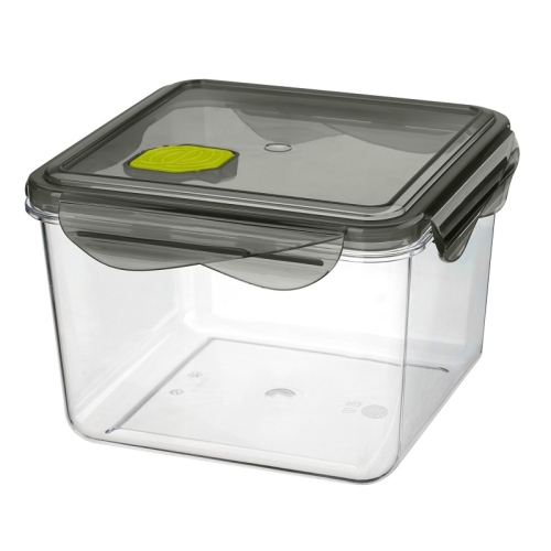 Контейнер "BRILLIANT" 1,70л (16х16см h11,1см), с герметичной крышкой, с клапаном, пластик (тритан) Контейнер "BRILLIANT" 1,70л (16х16см h11,1см), с герметичной крышкой, с клапаном, пластик (тритан)