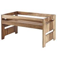 Подиум деревянный "Ящик" 25,8х44,5см h23,5см Buffetscape Wood