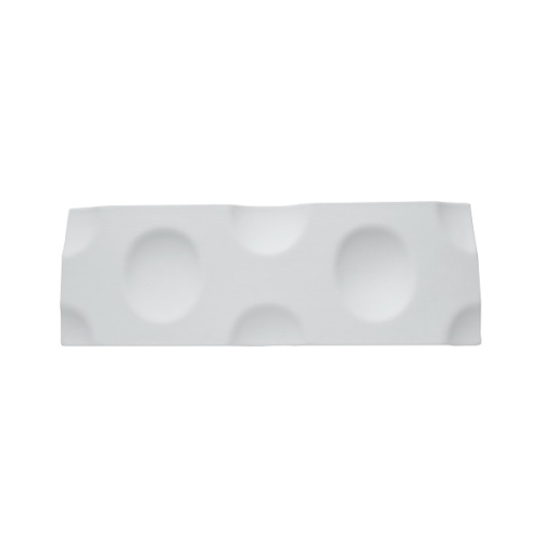 Блюдо сервировочное 2 отделения 29х11см h1см, фарфор, серия Jo 2, цвет белый матовый Блюдо сервировочное 2 отделения 29х11см h1см, фарфор, серия Jo 2, цвет белый матовый