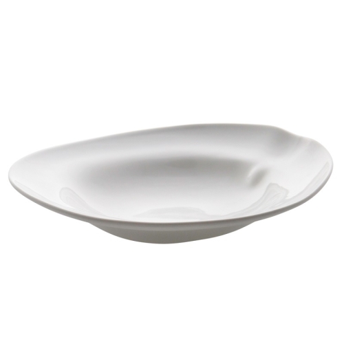 Тарелка глубокая 26х25см h6см, фарфор, серия Shell Line, цвет белый Тарелка глубокая 26х25см h6см, фарфор, серия Shell Line, цвет белый