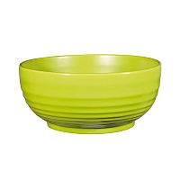 Салатник 2,18л d21см h9см Rustics DELI, цвет Green