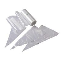 Мешки кондитерские полиэтиленовые 55х29см (100шт в рулоне, без упаковки), 90 мкм, одноразовые