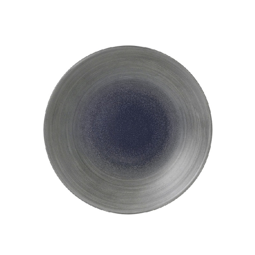 Тарелка мелкая 26см, без борта, Stonecast Aqueous, цвет Fjord