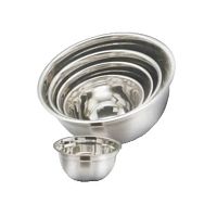 Миска полусферическая 0,6л d14см, без ручек, нерж.сталь