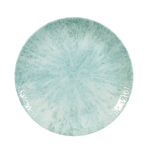 Тарелка мелкая 28,8см, без борта, цвет Stone Aquamarine, Studio Prints