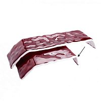 Подиум стеклянный «Вино» вишневый 23х13см, Merlot