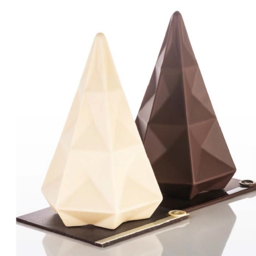 Форма д/шок. 3D "Hexagon Tree" d135мм h200мм, 200гр, 2 двойные формы, пластик