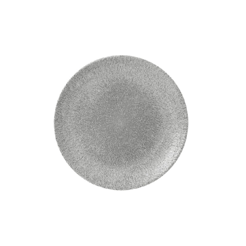 Тарелка мелкая 16,5см, без борта, цвет Raku Jasper Grey, Studio Prints