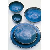 Тарелка для пасты 23,7см, керамика, цвет INDIGO, Tourron