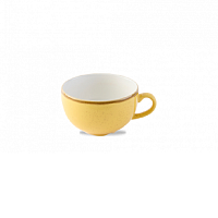 Чашка Cappuccino 340мл Stonecast, цвет Mustard Seed Yellow