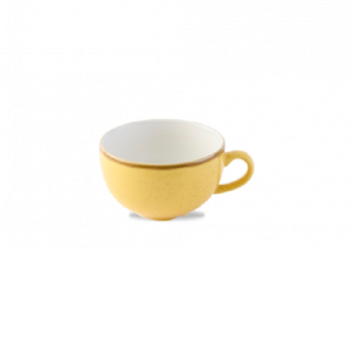 Чашка Cappuccino 340мл Stonecast, цвет Mustard Seed Yellow