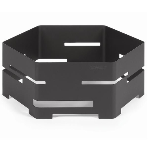 База нейтральная HONEYCOMB Small d35,6см h12,7см, шестиугольная, сталь, цвет черный База нейтральная HONEYCOMB Small d35,6см h12,7см, шестиугольная, сталь, цвет черный