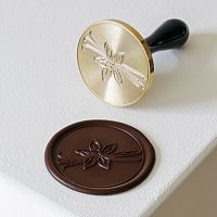 Штамп для декорирования шоколада "Vanilla large" d6см 