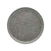 Тарелка мелкая 20см, серия FLAT декор GRAY, керамика
