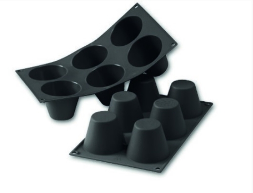 Форма силик. д/зам. и вып. "Маффин" d75мм h60мм, 6 ячеек Форма силик. д/зам. и вып. "Маффин" d75мм h60мм, 6 ячеек