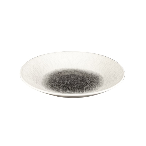 Тарелка глубокая 25,5см h3,5см, без борта, ISLA, цвет Quartz Black