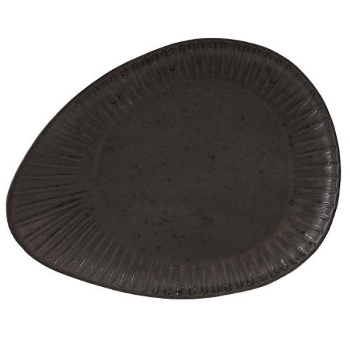 Блюдо овальное 34см, керамика, Impressions, цвет FLINT Блюдо овальное 34см, керамика, Impressions, цвет FLINT