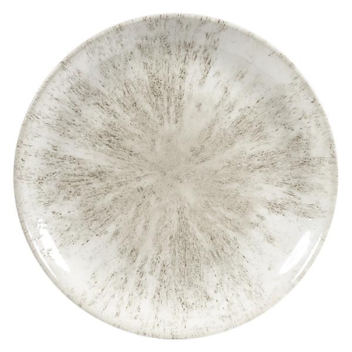 Тарелка мелкая 28,8см, без борта, цвет Stone Agate Grey, Studio Prints