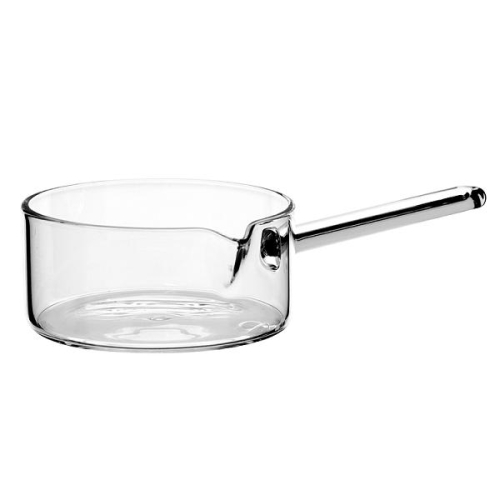 Сотейник 150мл d9см h4см, с ручкой, боросиликатное стекло Сотейник 150мл d9см h4см, с ручкой, боросиликатное стекло