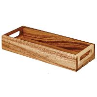 Поднос деревянный "Ящик" 30х11,8см h4,8см Buffetscape Wood