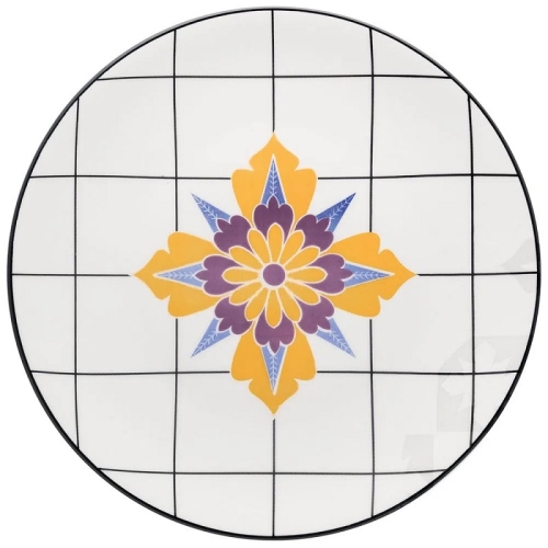 Тарелка мелкая 28см, серия COUP, декор GRID, Oxford Тарелка мелкая 28см, серия COUP, декор GRID, Oxford