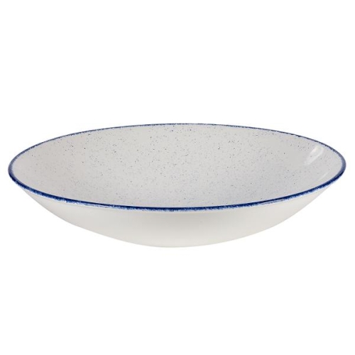 Салатник сервировочный 5,0л d38,5см h8,8см, без борта, Stonecast Buffet, цвет Indigo Blue