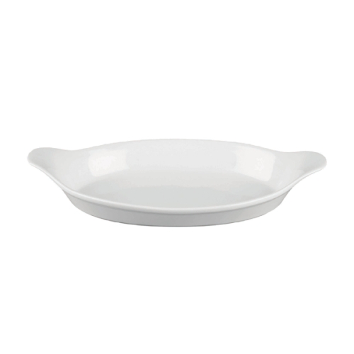 Форма для запекания овальная 34,5х19см 1,09л, цвет белый, Cookware