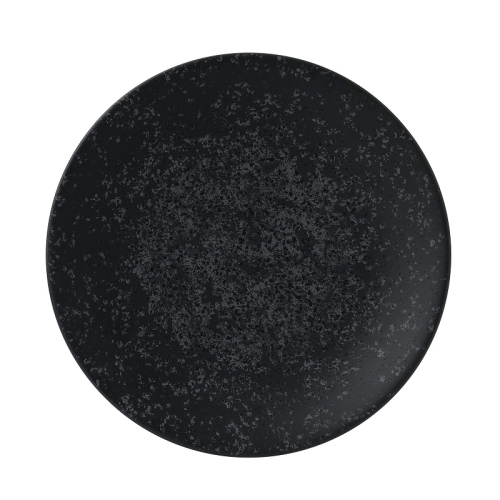 Тарелка мелкая 29см, без борта, Menu Shades, цвет Caldera Ash Black Тарелка мелкая 29см, без борта, Menu Shades, цвет Caldera Ash Black