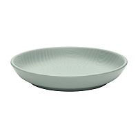 Тарелка глубокая 20,5см, керамика, серия FLAT декор OASIS