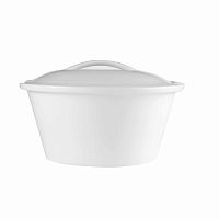 Кастрюля 0,77л d17см, с крышкой, фарфор, Menu