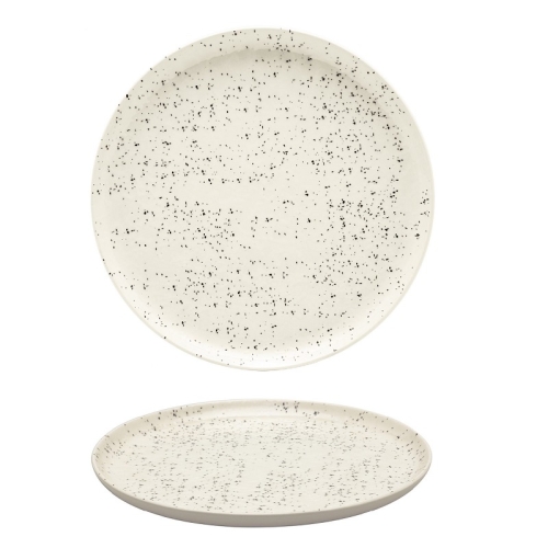 Тарелка мелкая 26см, серия FLAT декор CHUVISCO, керамика