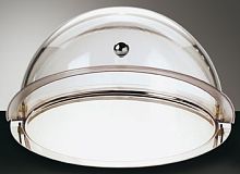 Поднос для нарезки d38см h21см, с крышкой Roll-Top, нерж.сталь и пластик