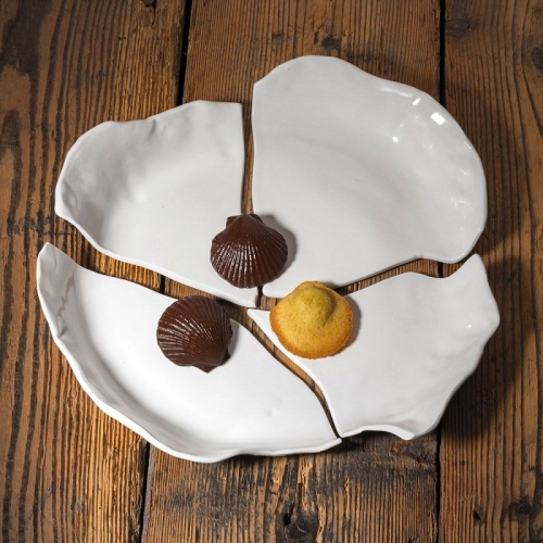 Форма силиконовая "Gourmand Створка раковины" 50х50мм h15мм, 14мл, 15 ячеек