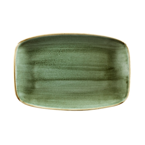 Блюдо прямоугольное CHEFS 30х19,9см, без борта, Stonecast, цвет Samphire Green