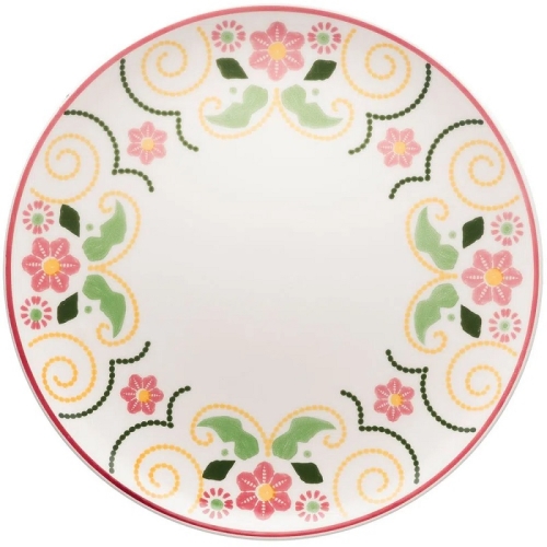 Тарелка мелкая 26см, серия UNNI, декор LIMA, керамика