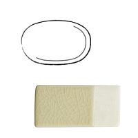 Блюдо овальное 39,5х25,5см h3см, керамика, цвет IVOIRE SATINE, Sharing