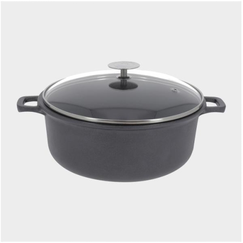 Кастрюля 7,0л d28см h10см "Choc Extreme", со стеклянной крышкой, алюм. с антипр. покрытием Кастрюля 7,0л d28см h10см "Choc Extreme", со стеклянной крышкой, алюм. с антипр. покрытием