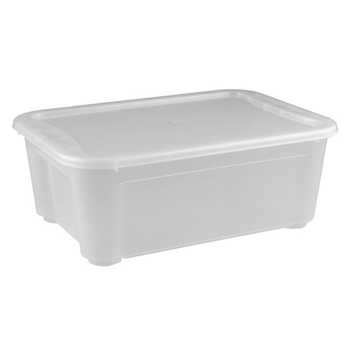 Контейнер 16,0л (38,9х27,5см h21,5см) с крышкой, усиленные стенки, п/п Контейнер 16,0л (38,9х27,5см h21,5см) с крышкой, усиленные стенки, п/п