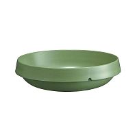 Салатник керамический 1,8л d25см h6,5см, серия Welcome, цвет ярко-зеленый