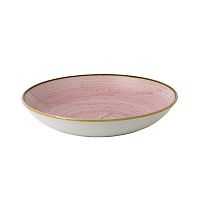 Тарелка глубокая 24,8см 1,13л, без борта, Stonecast, цвет Petal Pink