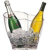 Ведро для шампанского 30,5х21,5см (на 2 бутылки), акрил